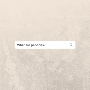 What are Peptides?